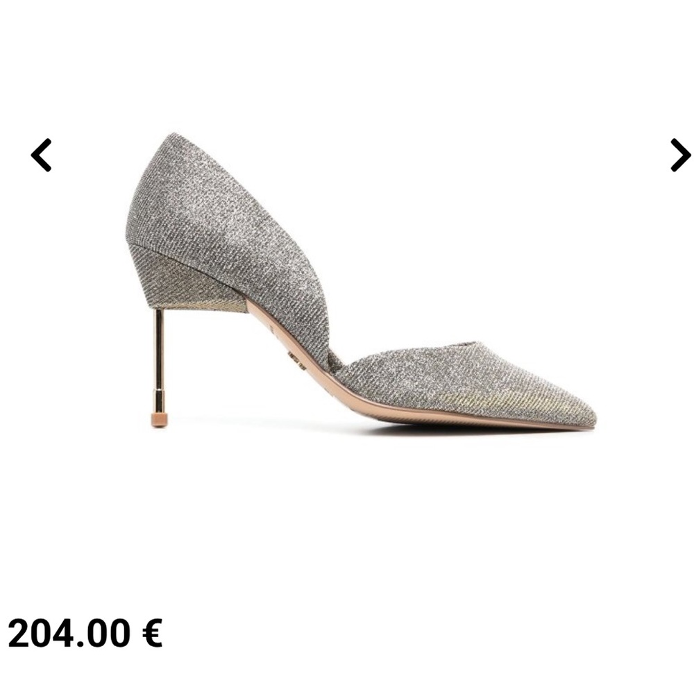 Kurt Geiger Glittery Gold/Silver Iridescent Women's Heels size 38 / 8